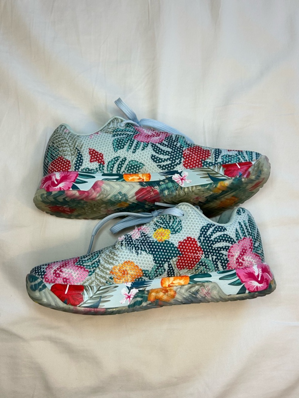 NOBULL Outwork Edge Training Shoes Tropical Sky Women’s Size 6 - Picture 4 of 8